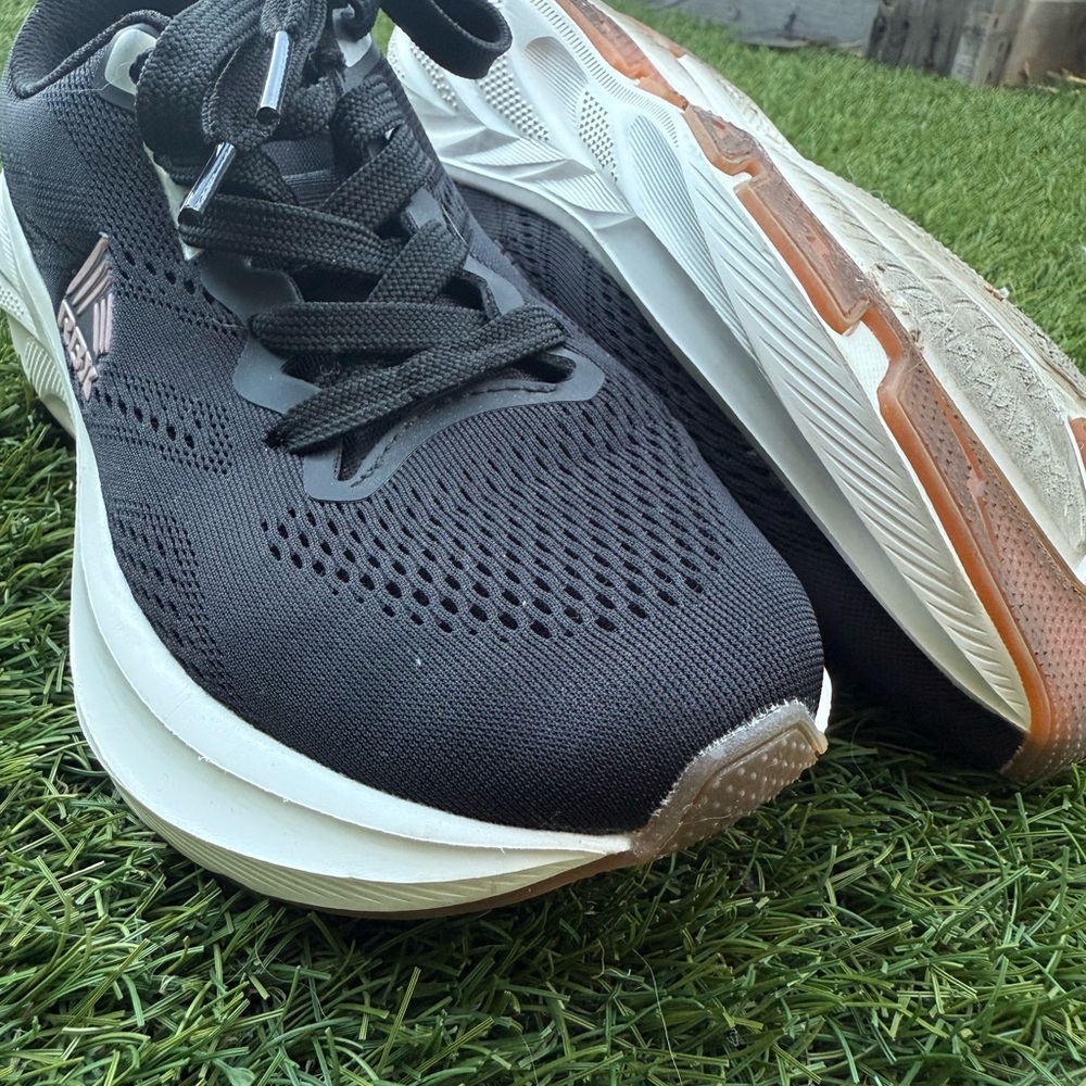 RBX Black and White Athletic Shoes